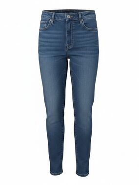 Classic High-Rise Skinny Jeans - Blue
